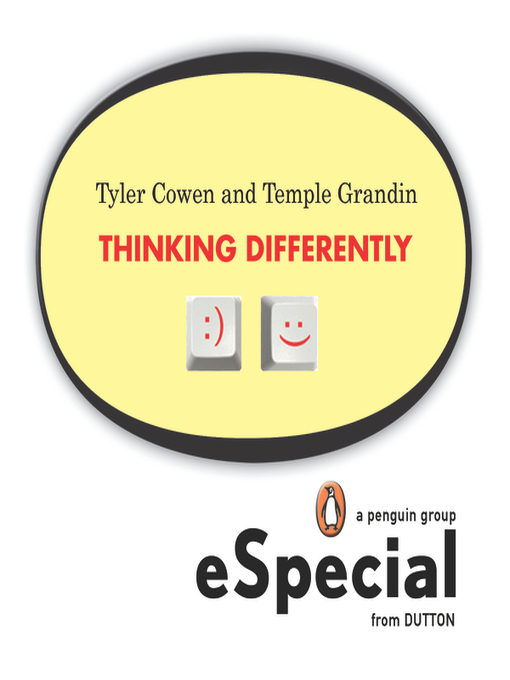 Title details for Thinking Differently by Tyler Cowen - Wait list